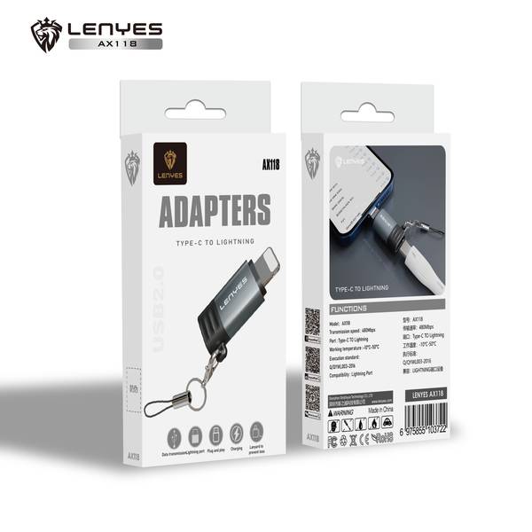 ADAPTERS TYPE-C TO LIGHTNING