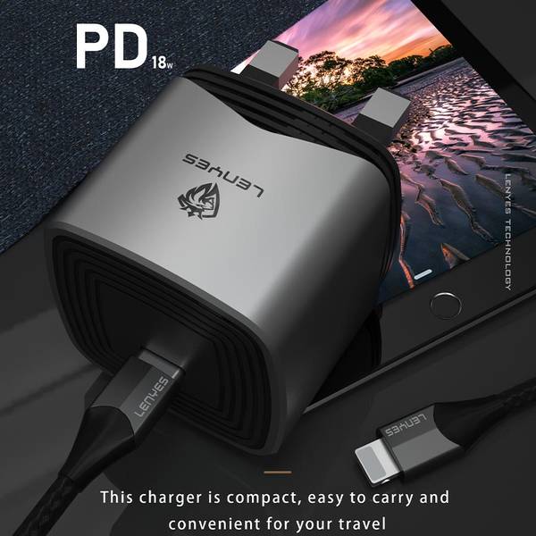 QC3.0 Square stripe Fast Charger