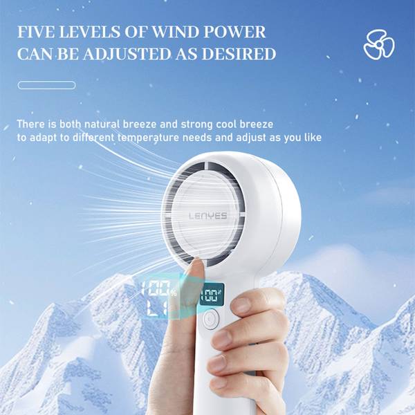 MINI SCREEN DISPLAY TURBO FAN